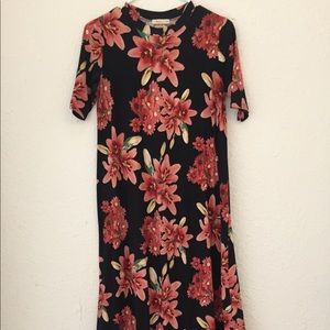 floral midi dress